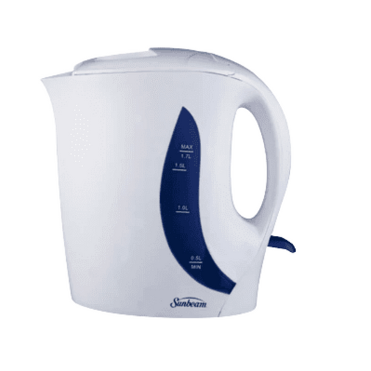 Sunbeam 1.7L Delux Automatic Kettle - White SAK-100WA