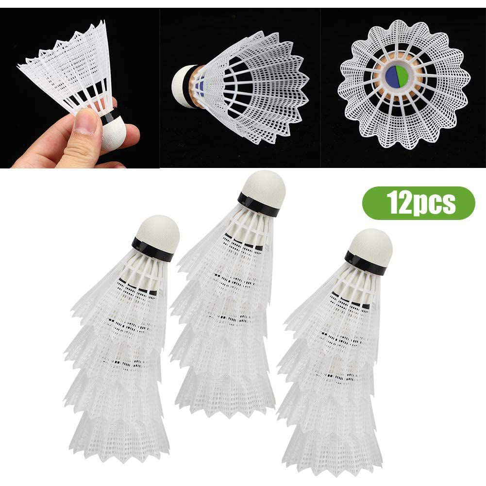 12 Piece Badminton Shuttlecocks 283018