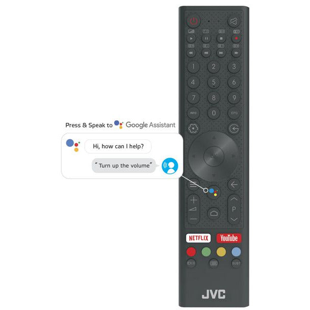 JVC 55” 4K QLED Android TV