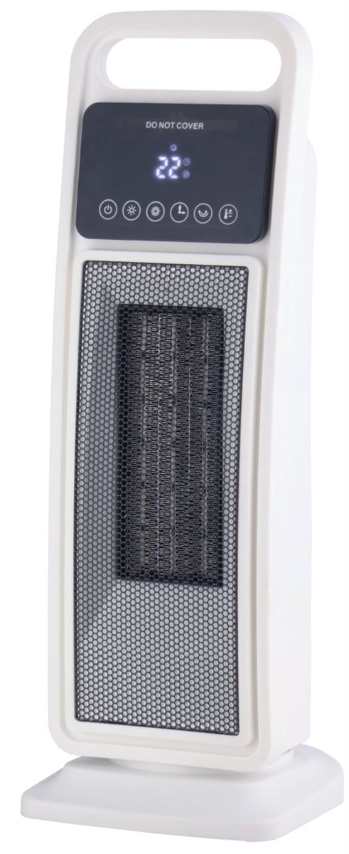 Goldair Digital upright PTC fan heater with remote. Tip-over switch. GPTC-605