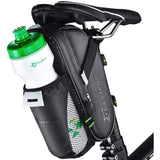 Rockbros 1L Saddle Bag - Black and Green