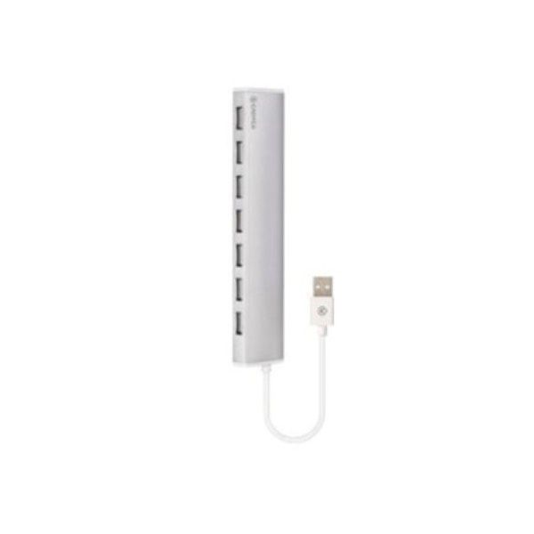 Mecer U2-7HL External 7 Port External USB 2.0 Hub with 2.5A AC Adaptor