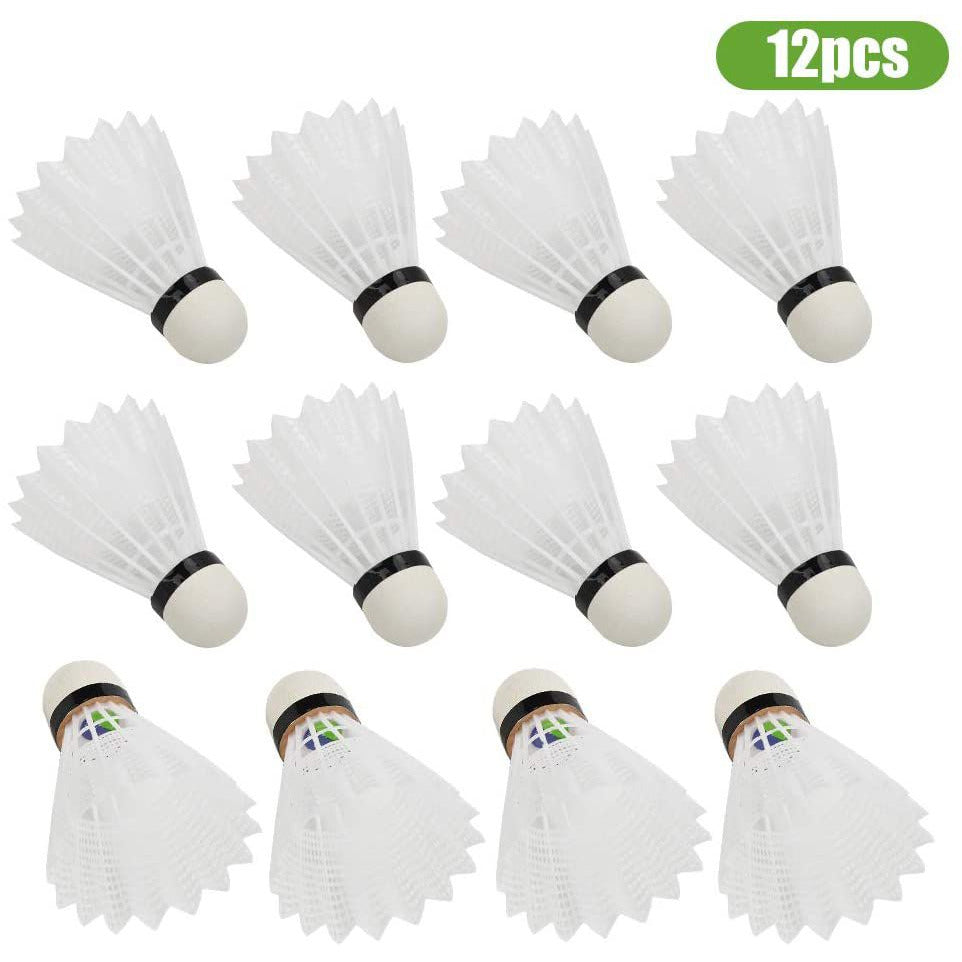 12 Piece Badminton Shuttlecocks 283018