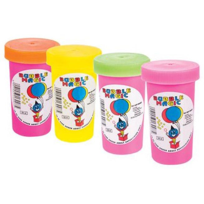 100ML Bottles of Bubble Fun