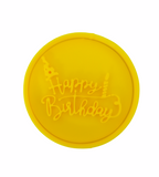 Hubbe Cookie Cutter - Happy Birthday