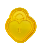 Hubbe Cookie Cutter - Wedding Heart Lock