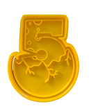Hubbe Cookie Cutter - Dino number 5