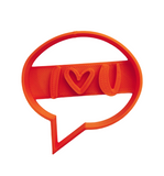 Hubbe Cookie Cutter - I Heart You