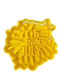 Hubbe Cookie Cutter - 4th of July