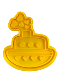 Hubbe Cookie Cutter - Valentines Transport Boat