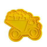 Hubbe Cookie Cutter - Valentines Transport Dump Truck