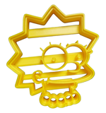 Hubbe Cookie Cutter - Lisa Simpson