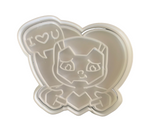 Hubbe Cookie Cutter - Valentine's Superhero - I Love U