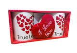 Mug occasions love 3pc set with plush