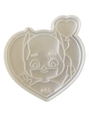 Hubbe Cookie Cutter - Valentine's Superhero with a Balloon