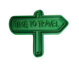 Hubbe Cookie Cutter - Time To Travel Sign