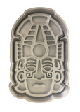 Hubbe Cookie Cutter - Aztec Head Statue 2