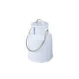 Enamel Milk Can Latch Top 29cm