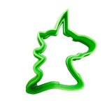 Hubbe - Cookie Cutter - Side View Unicorn