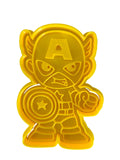 Hubbe Cookie Cutter - Avengers Captain America