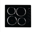 Goldair Electric Hob - 4 Plate Black