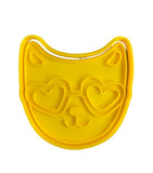 Hubbe Cookie Cutter - Sweet Valentine's Cat with Heart Eyes