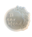 Hubbe Cookie Cutter - Balloon Arch - Te Amo Mama Cursive