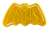 Hubbe Cookie Cutter - Batman Vintage Logo