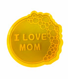 Hubbe Cookie Cutter - Balloon Arch - I Love Mom