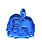 Hubbe Cookie Cutter - Birthday Sloth with a Candle