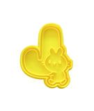 Hubbe Cookie Cutter - Cute Letter J