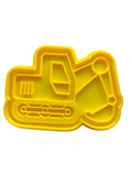 Hubbe Cookie Cutter - Construction Excavator