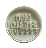 Hubbe Cookie Cutter - Merry Christmas with Lights