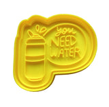 Hubbe Cookie Cutter - Sport Motivation - You Need Water