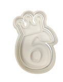 Hubbe Cookie Cutter - Crown Number 6