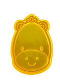 Hubbe Cookie Cutter - Animal Face - Hippo