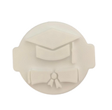 Hubbe - Cookie Embosser - Graduation Cap