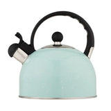 Stainless Steel Whistling Kettle - 2.5L - Blue