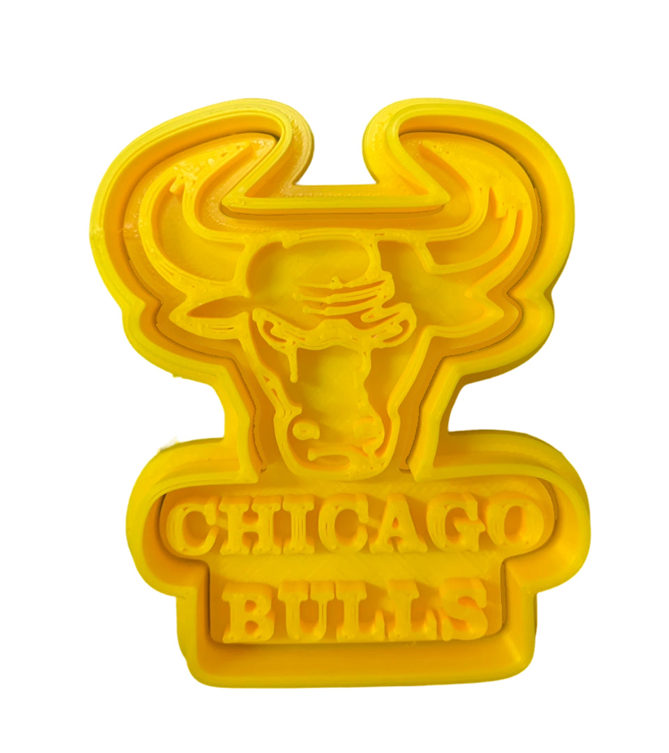 Hubbe Cookie Cutter NBA Team Chicago Bulls Hubbe Central