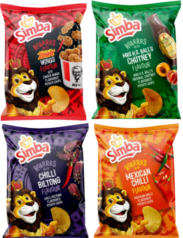 Simba Assorted Chips 1 x 120g Hubbe Central