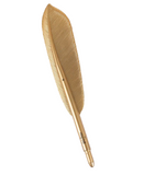 Harry Potter Hogwarts Golden Designed Feather Pen