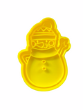 Hubbe Cookie Cutter - Snowman with a Beanie