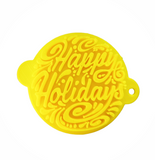 Hubbe Cookie Embosser - Happy Holidays