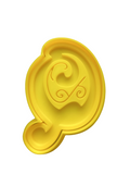 Hubbe Cookie Cutter - Gothic Letter Q