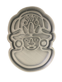 Hubbe Cookie Cutter - Aztec Head Statue 1