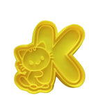 Hubbe Cookie Cutter - Cute Letter K