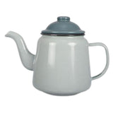 Enamel Tea Pot with Goose Neck Sprout 15cm