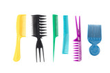 Salon Comb Set Assorted - 6 Piece