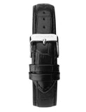 Sekonda Men's Black Leather Strap Watch Analogue