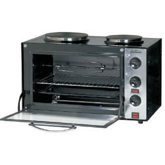 Sunbeam - Deluxe Compact Oven with Rotisserie